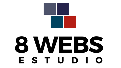 Logo de 8 webs estudio