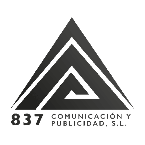 Logo de 837 comunicación y publicidad SL