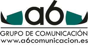 Logo de A6 comunicación