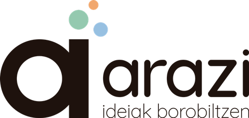 Logo de Arazi ideiak borobiltzen