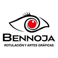 Logo de Bennoja rotulación y artes gráficas