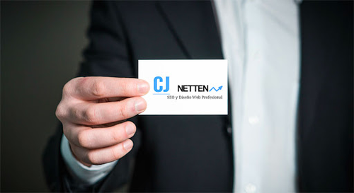 Logo de CJNETTEN diseño web & marketing online