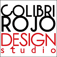 Logo de Colibri Rojo Design Studio