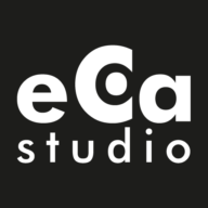 Logo de eCa studio diseño