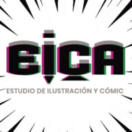 Logo de Eica • Estudio de ilustración y comic Albacete