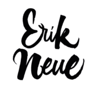 Logo de Erik Neue - Calligraphy & Lettering