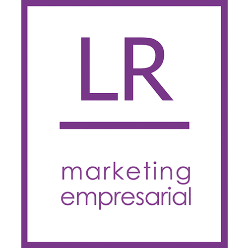 Logo de La empresa se llama LR Marketing Empresarial