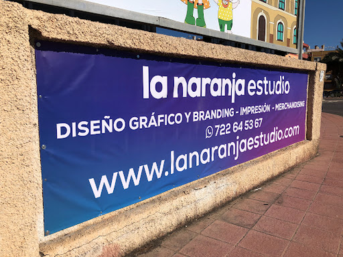 Logo de La naranja estudio gráfico e imprenta