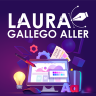 Logo de Laura Gallego Aller Artes Gráficas