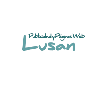 Logo de Páginas Web Lusan Publicidad