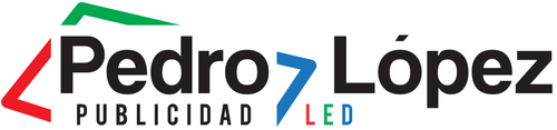 Logo de Pedro López publicidad led