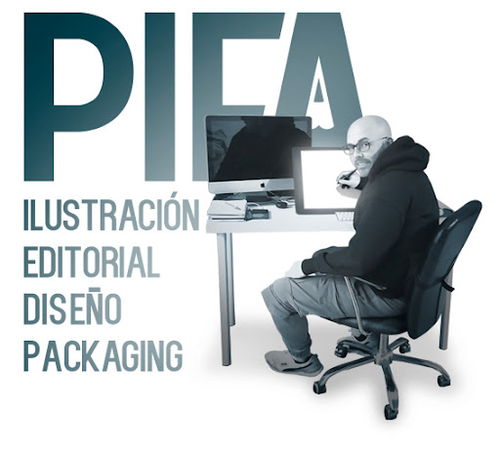 Logo de Pifa ilustración y diseño gráfico