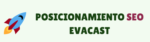 Logo de Posicionamiento Seo Evacast