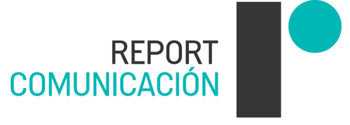 Logo de Report comunicación