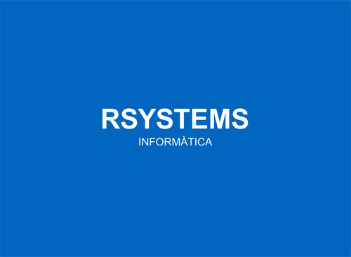 Logo de Rsystems Informàtica