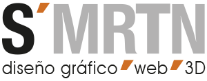 Logo de S'MRTN diseño web, gráfico e impresión 3D