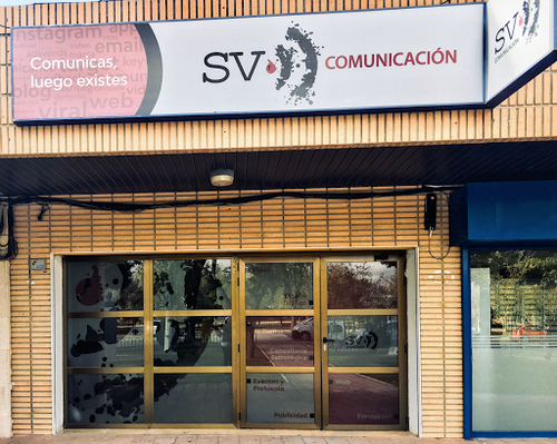 Logo de Sv comunicación