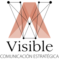 Logo de Visible Comunicación, marketing sanitario